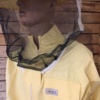Bluza pszczelarska z kapeluszem, żółta M - obrazek 2