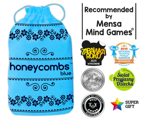 GRA HONEYCOMBS PLASTRY MIODU Niebieska od 6 lat